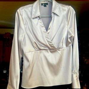 Silver AB Studio . Wore for a rehearsal dinner.